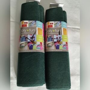 🎨 Oly*Fun Multi-Purpose Craft Fabric – 2 Rolls 3 Yards Each Pine, TM2